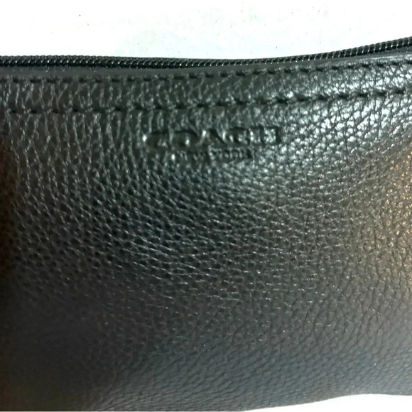Coach vintage black leather wristlet wallet - Picture 5 of 7